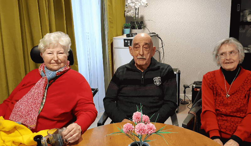 Ninia Lazaar betovert bewoners