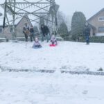 sneeuw in Heeze